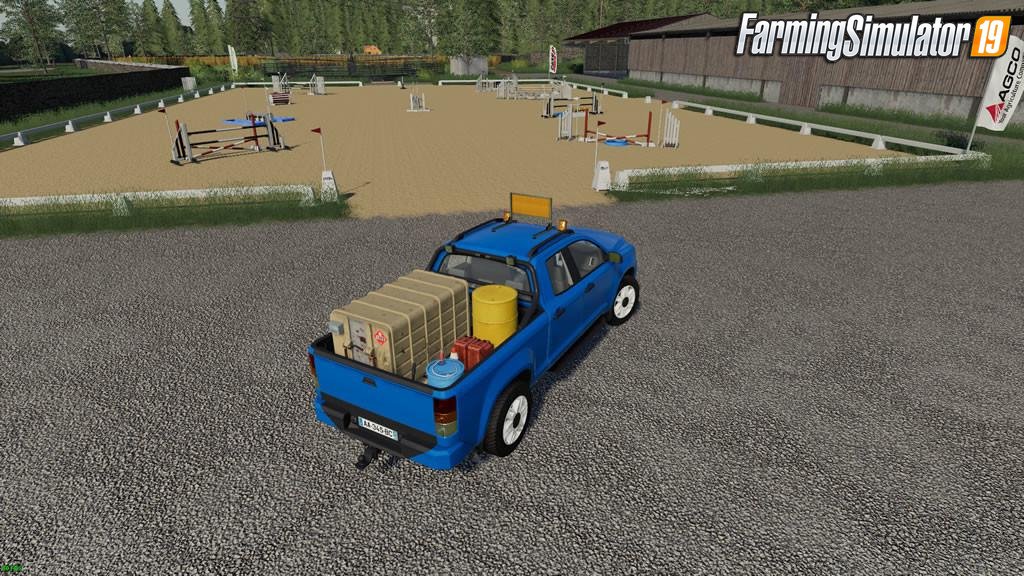 Pickup 2014 Transport Service for FS19