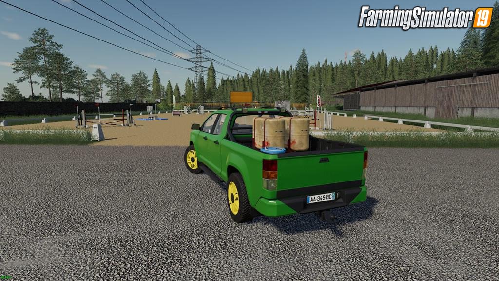 Pickup 2014 Transport Service for FS19