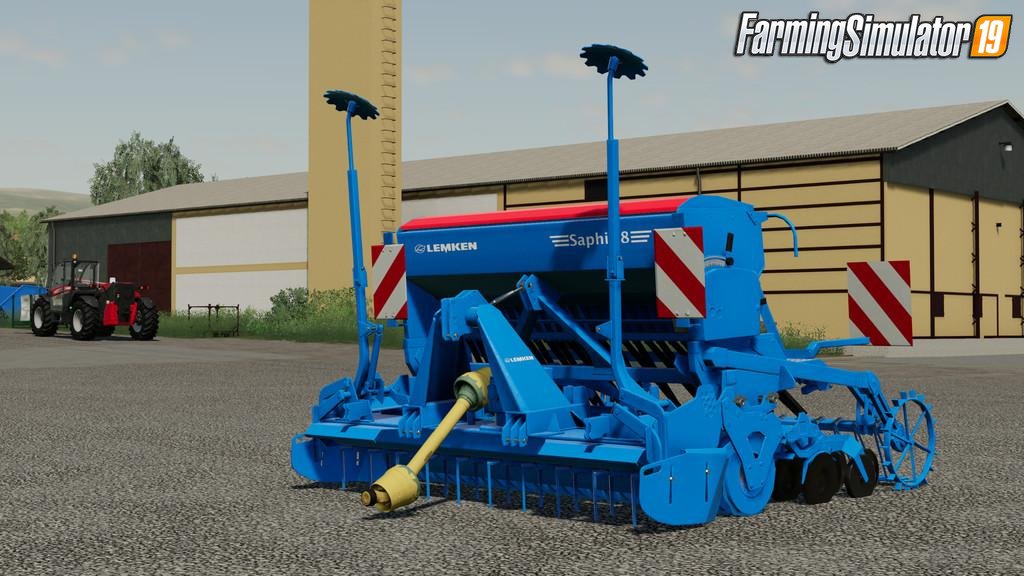 Lemken Saphir 8 v1.0 for FS19