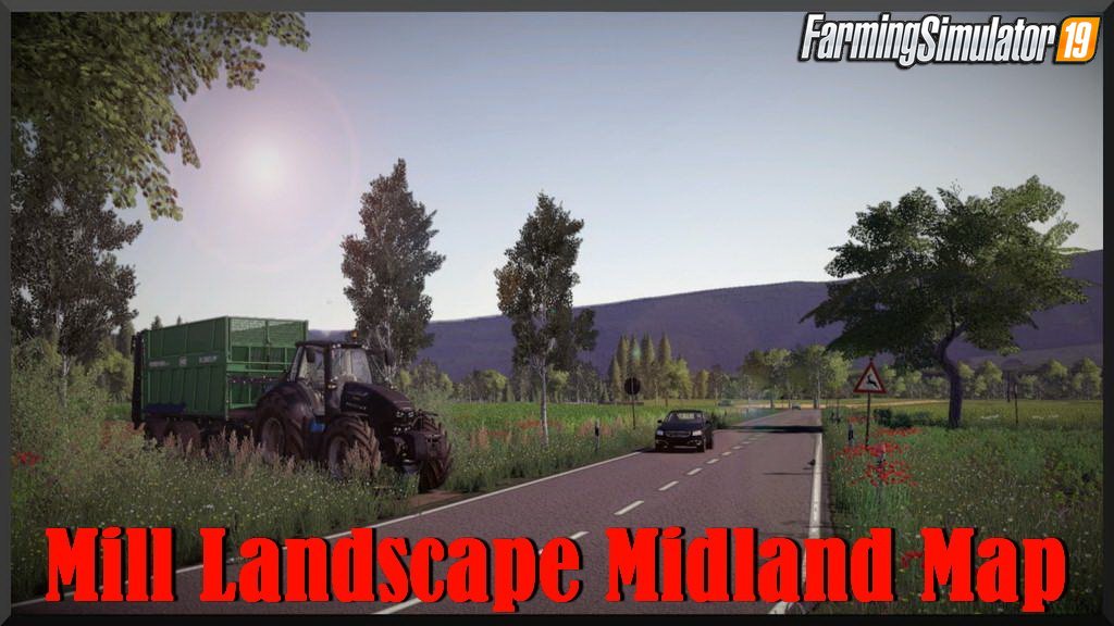 Mill Landscape Midland Map v1.1 for FS19