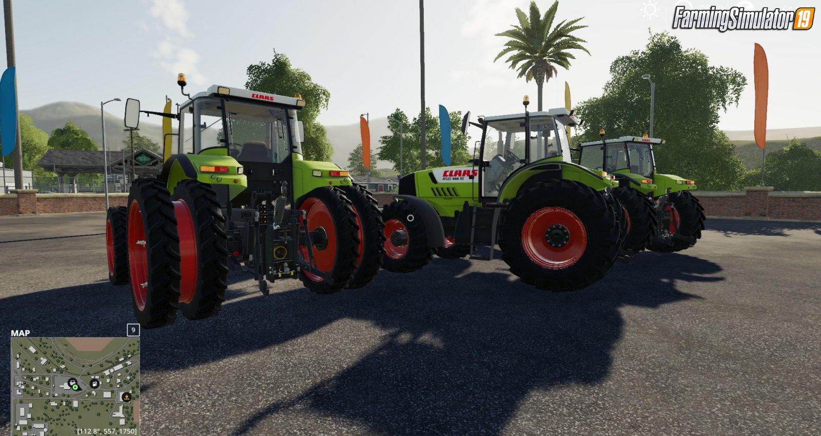 Tractor Claas ATLES 936/946 RZ VARIANT v1.0 for FS19