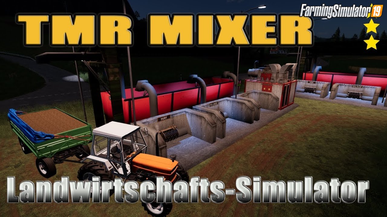 TMR MIXER Mod by parzival for FS19