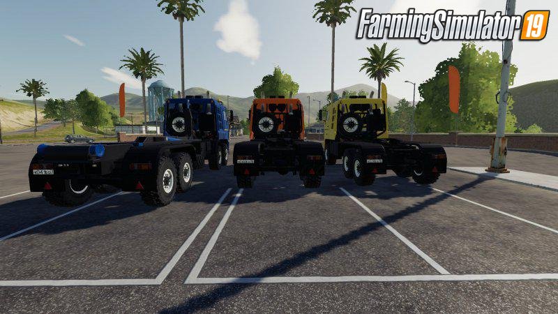 KamAZ 65228 Pack Trucks for FS19