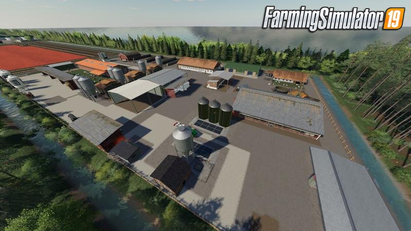 North Frisian March Without Trenches Map for FS19