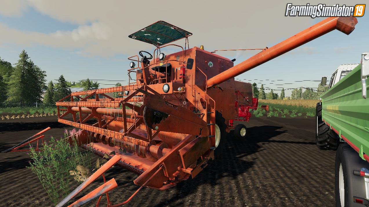 Combine Bizon Z056 Old for FS19