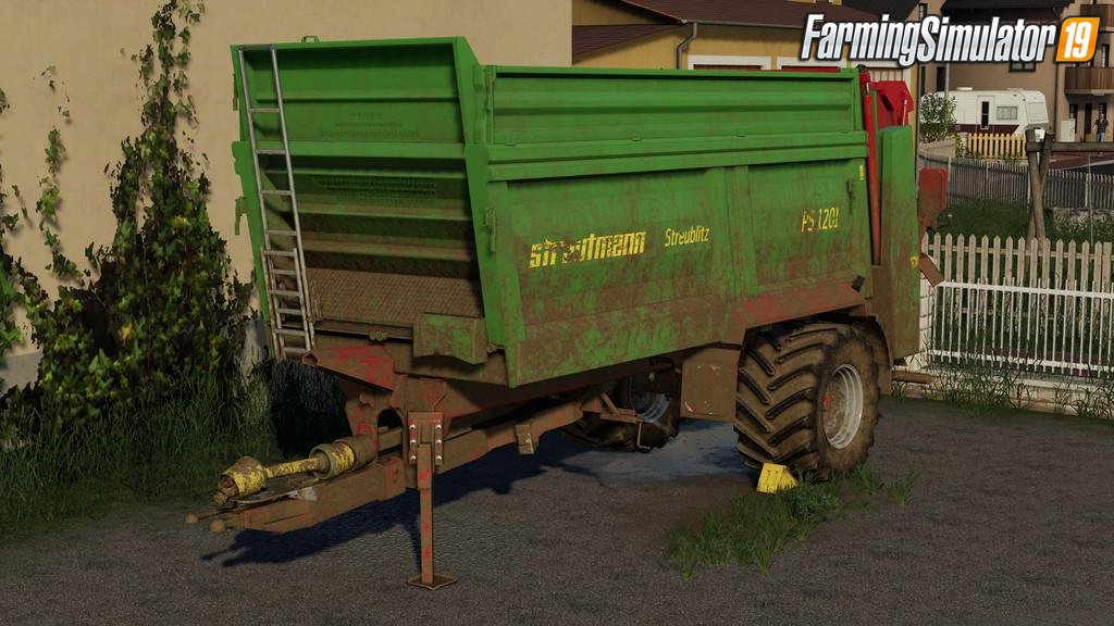 Trailer Strautmann PS1201 for FS19