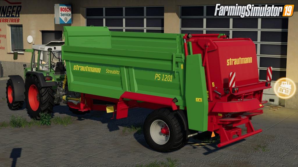 Trailer Strautmann PS1201 for FS19