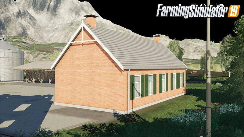 Placeable Luxury house v1.0 for FS19