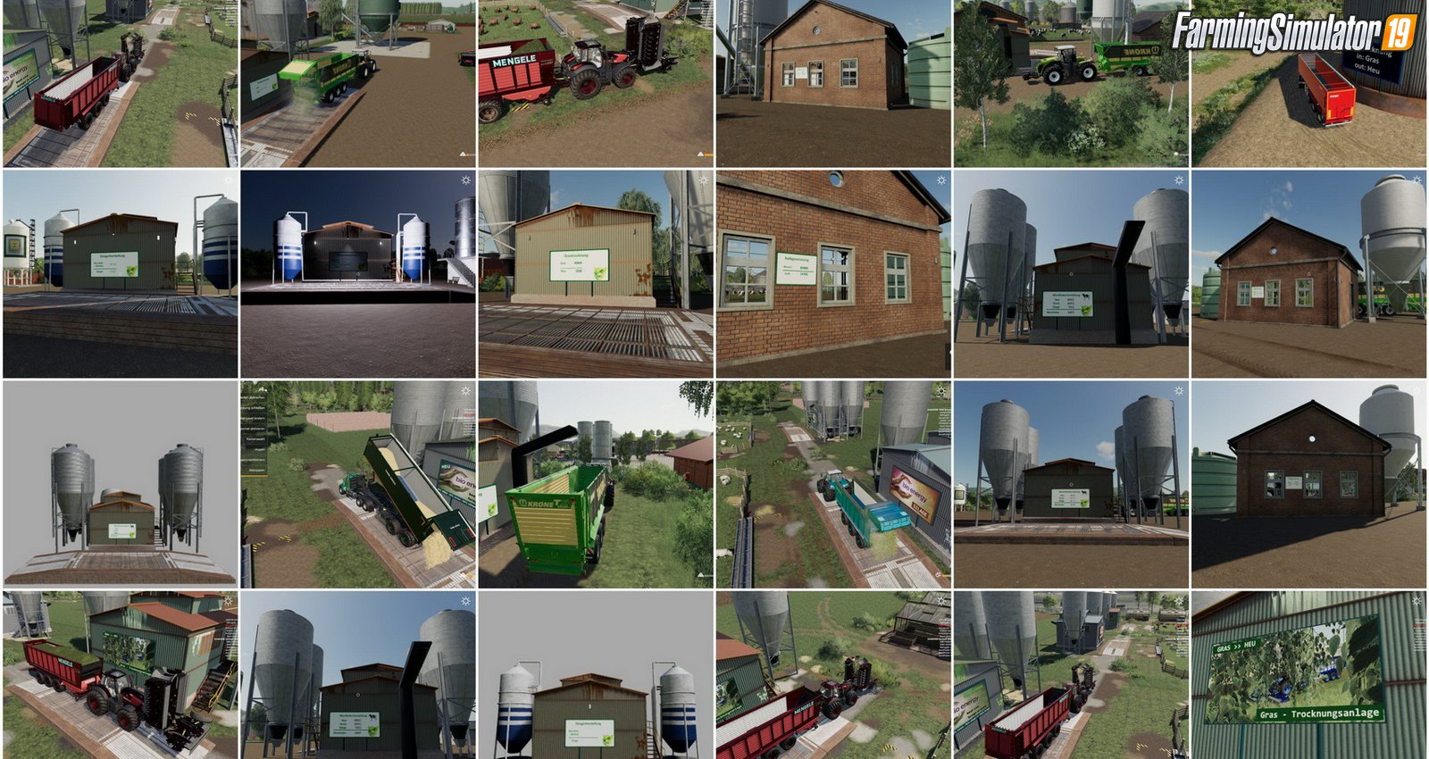 Placeable Objects Mods Pack v1.0 by Farmer_Schubi for FS19