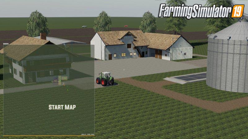 Empty Map Start Map v1.0 for FS19