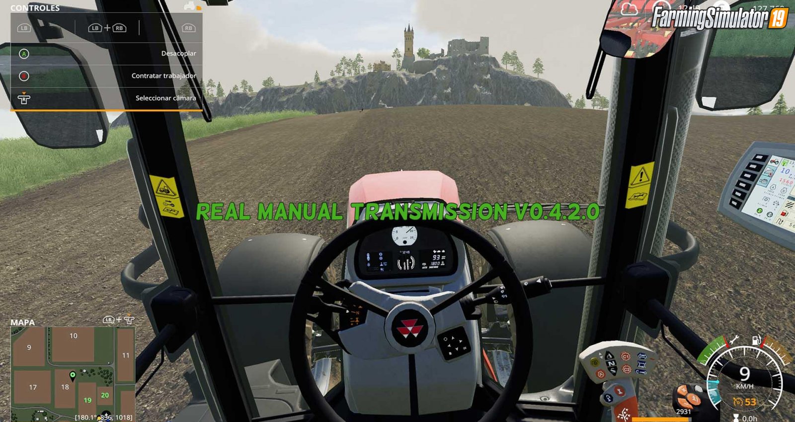 Mod Real Manual Transmission for FS19