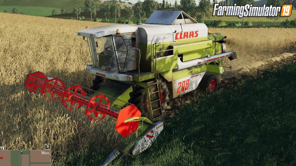 Combine Claas Mega Pack for FS19