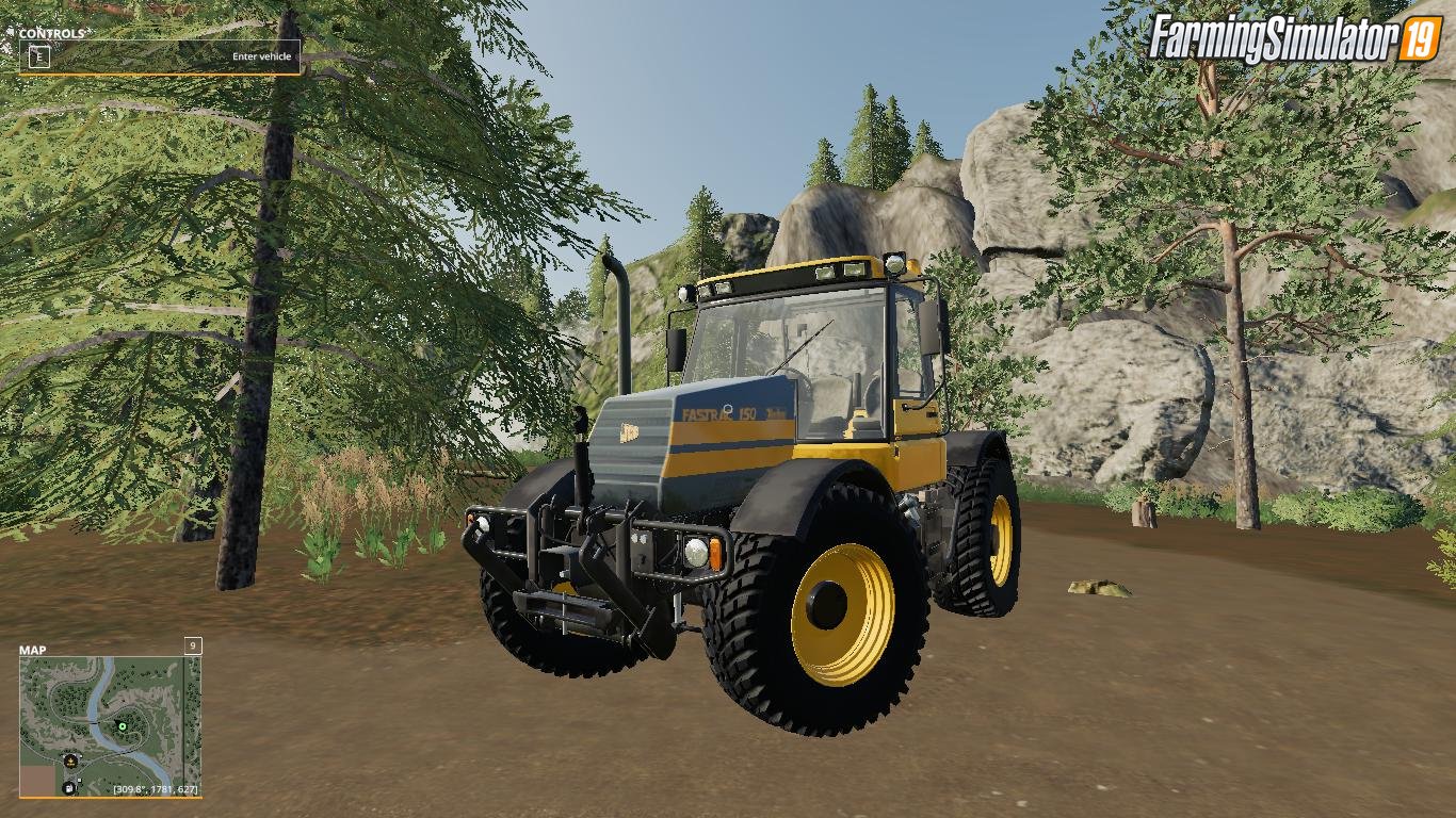 Tractor JCB Fastrac 150 v1.1 for FS19