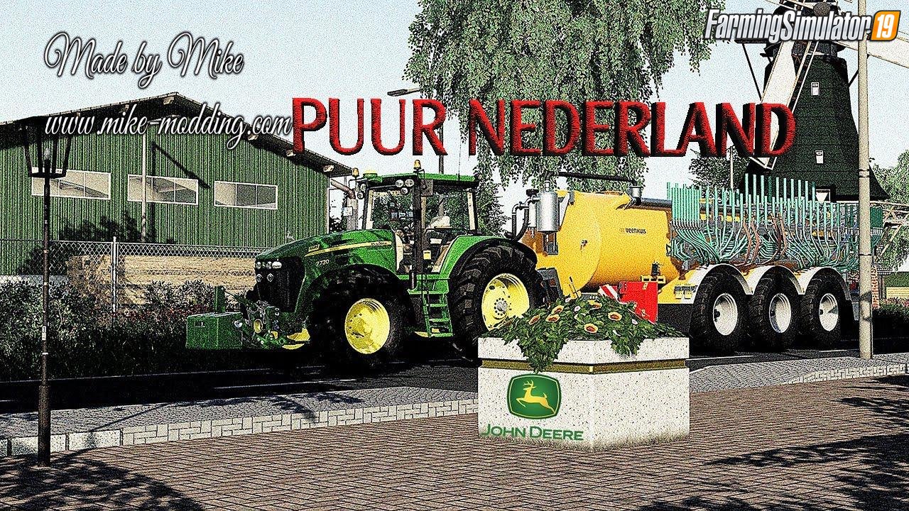 Puur Nederland Map v1.0 for FS19