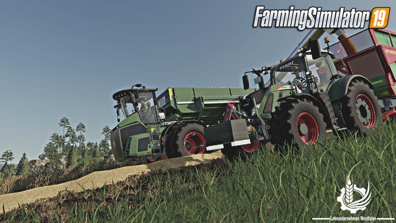 Tractor Fendt 700 Vario v1.0 By Contractor Westfalen for FS19