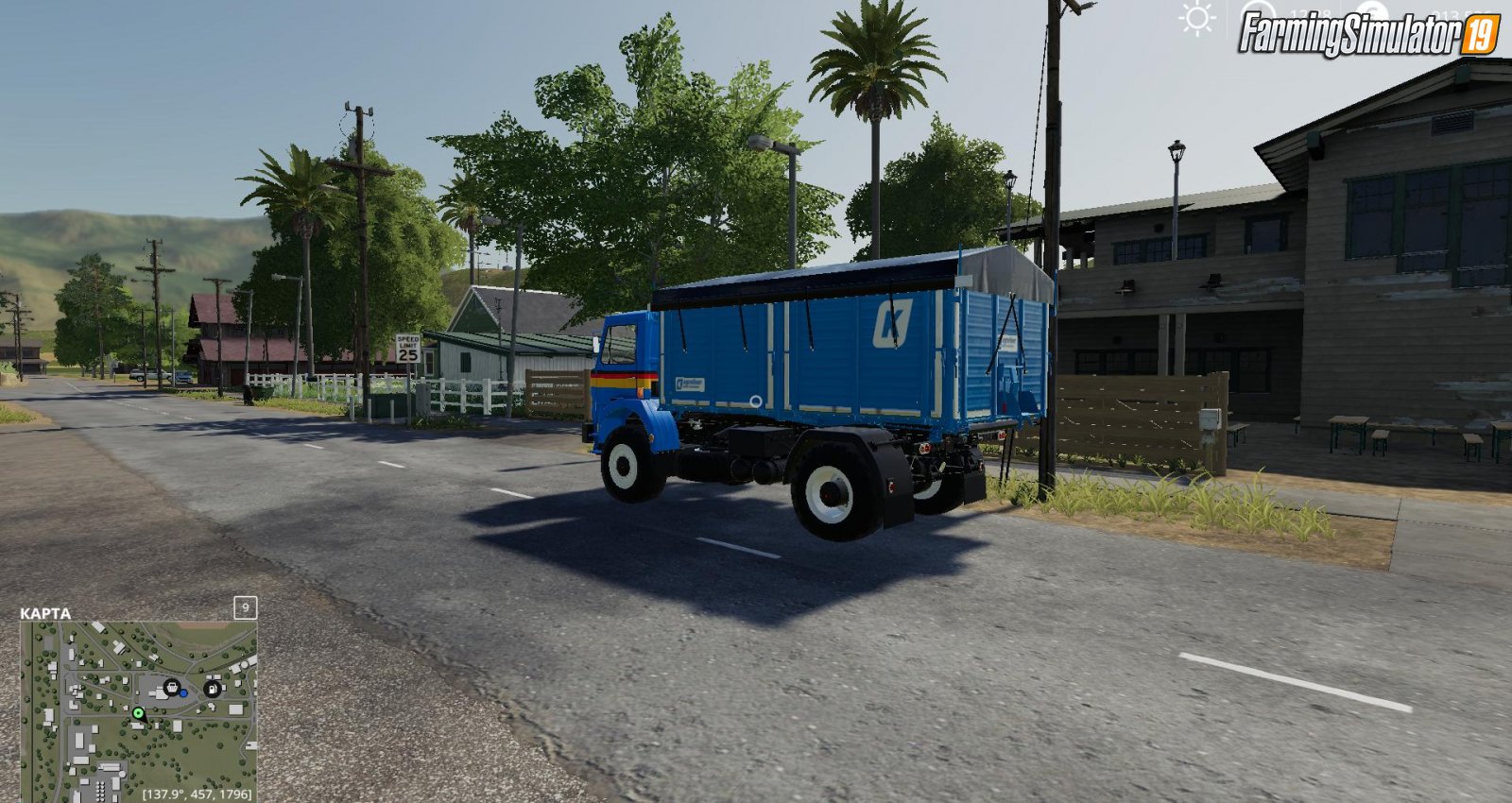 Trailer Kroeger HKD module for D-754 truck v1.0 for FS19