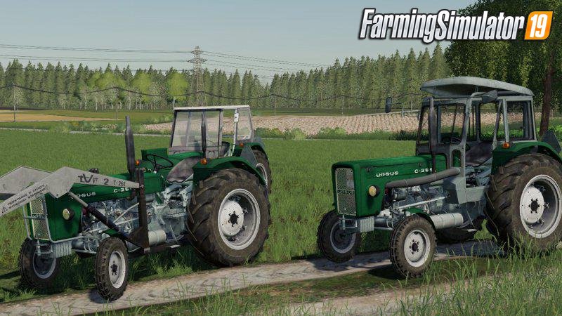 Tractor Ursus C-355 for FS19