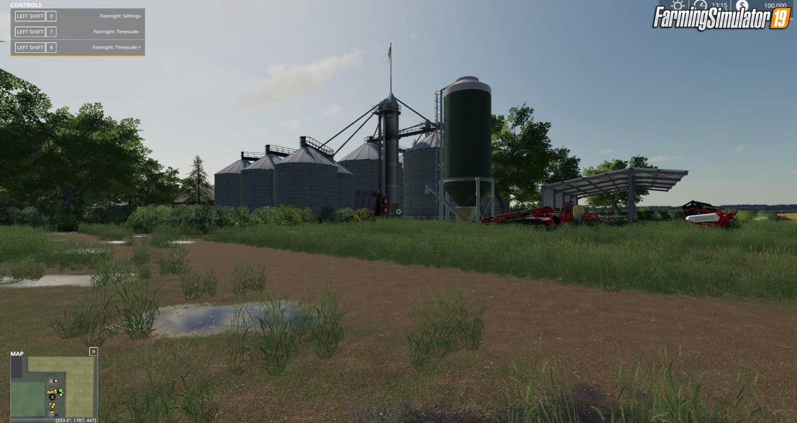 Hunter Farm Map for FS19