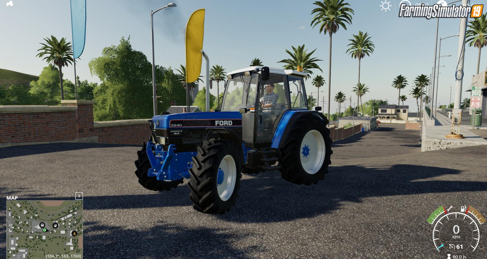 Tractor FORD 40ER SERIES v1.1 for FS19