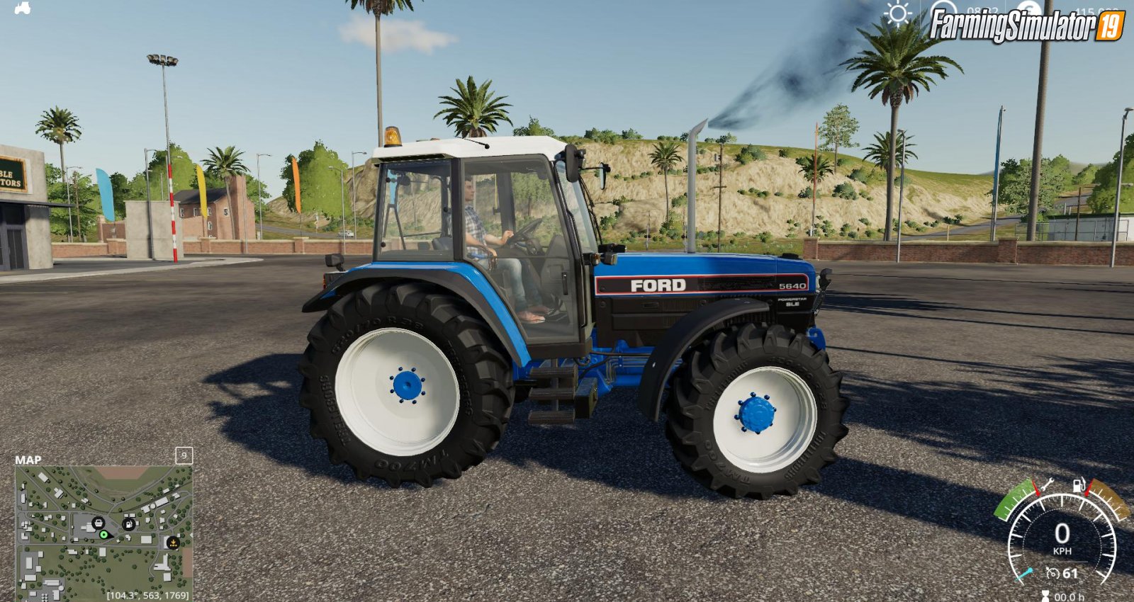 Tractor FORD 40ER SERIES v1.1 for FS19