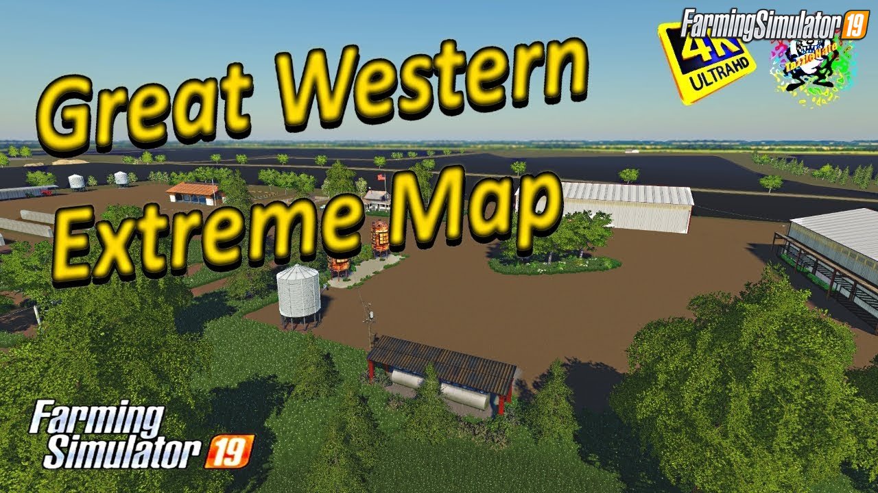 Great Western Extreme Map for FS19