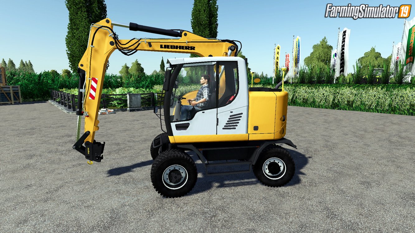 Excavator Liebherr A914C SDM for FS19