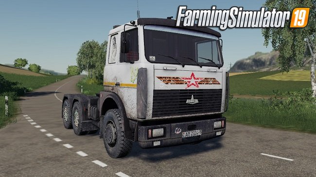 Mod truck MAZ-6422 v1.0 for FS19