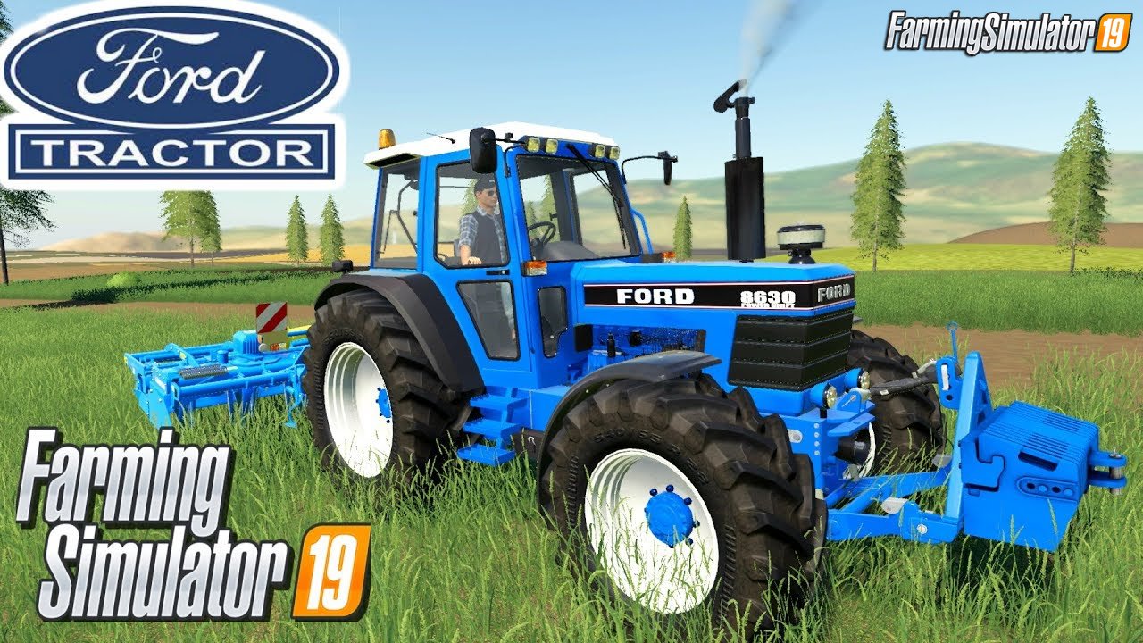 Tractor Ford 8630 v1.0 for FS19