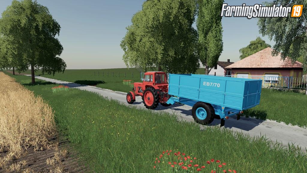 Trailer EB7/70 Pack v1.0 for FS19