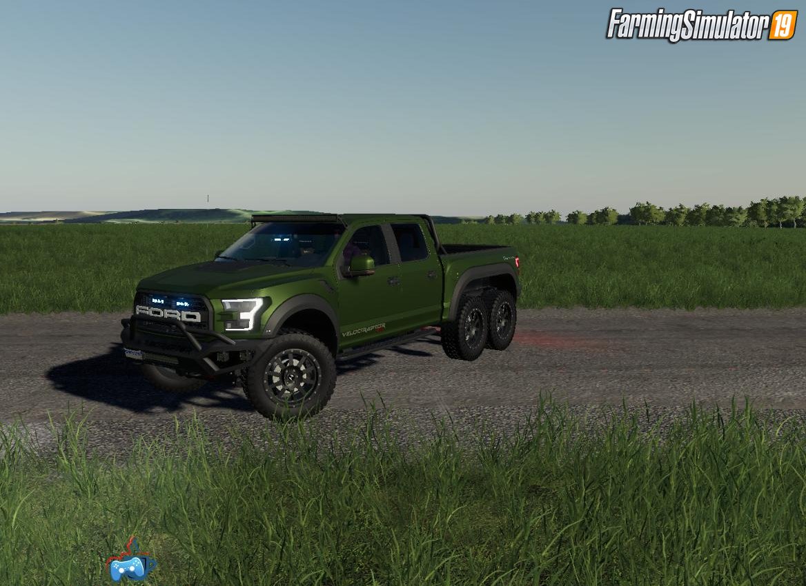 Ford F150 VelociRaptor 6x6 v1.0 for FS19