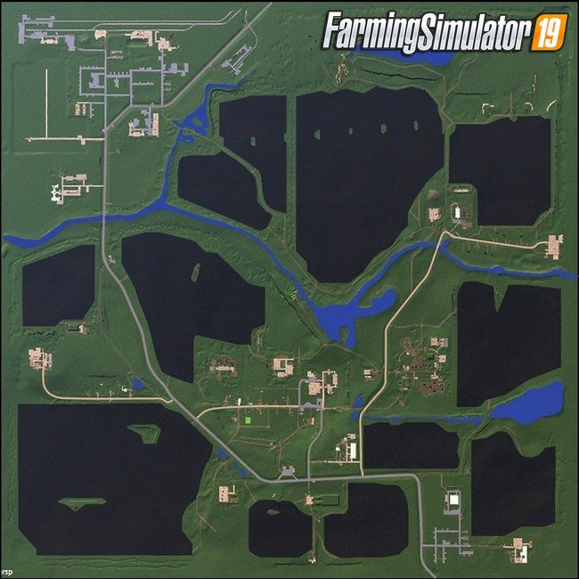 Rassvet Map v2.5 by ben686 for FS19