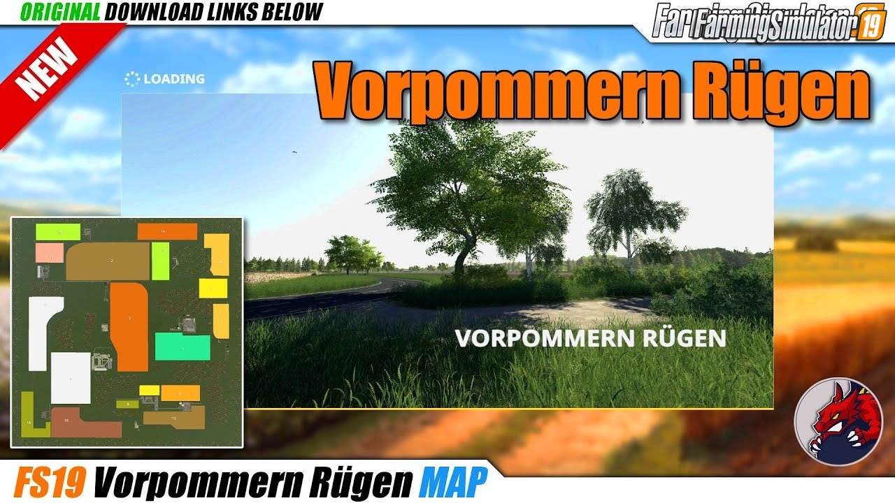 Vorpommern Rugen v1.0 for FS19