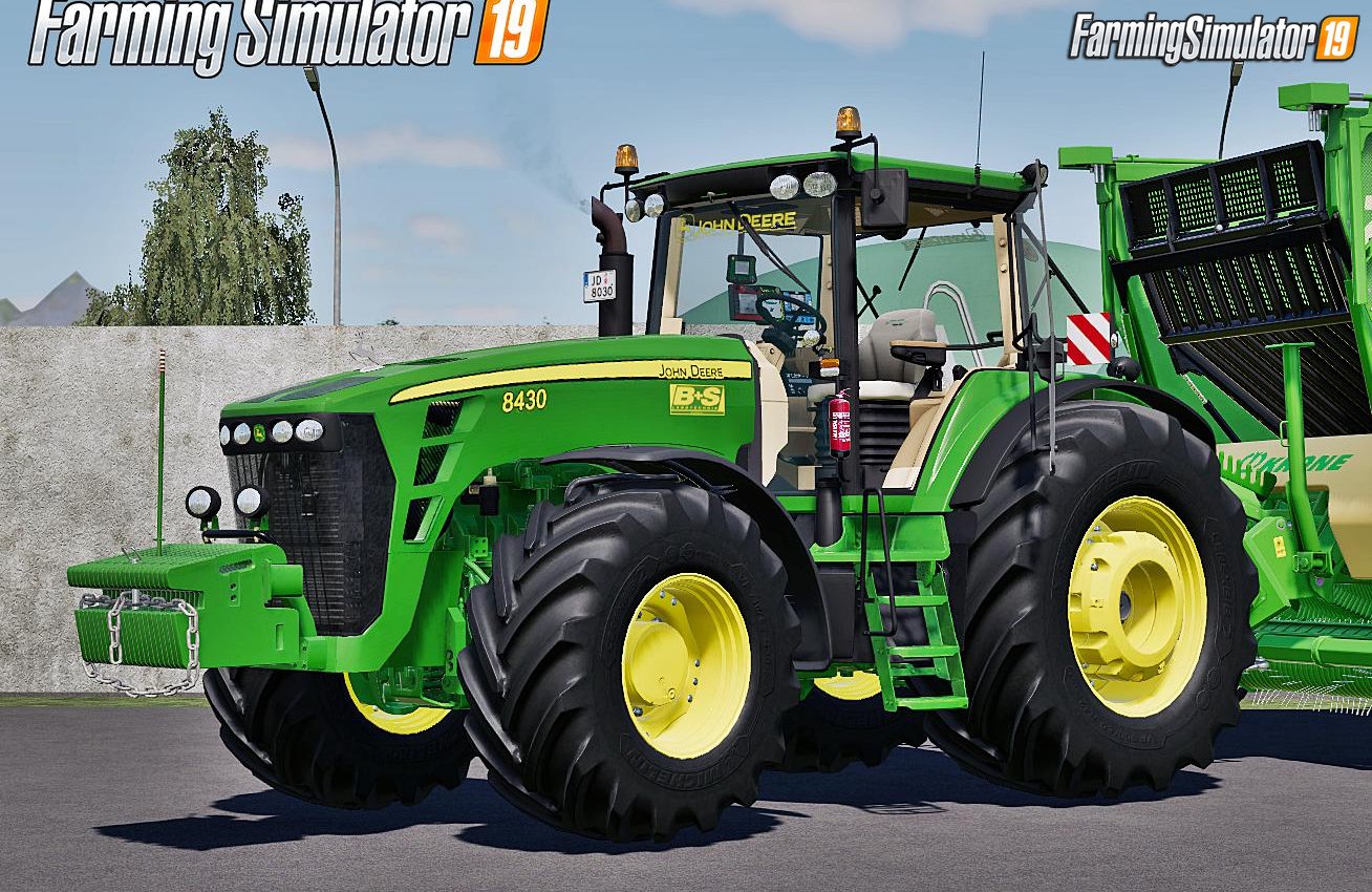 Tractor John Deere 8030 Series for FS19