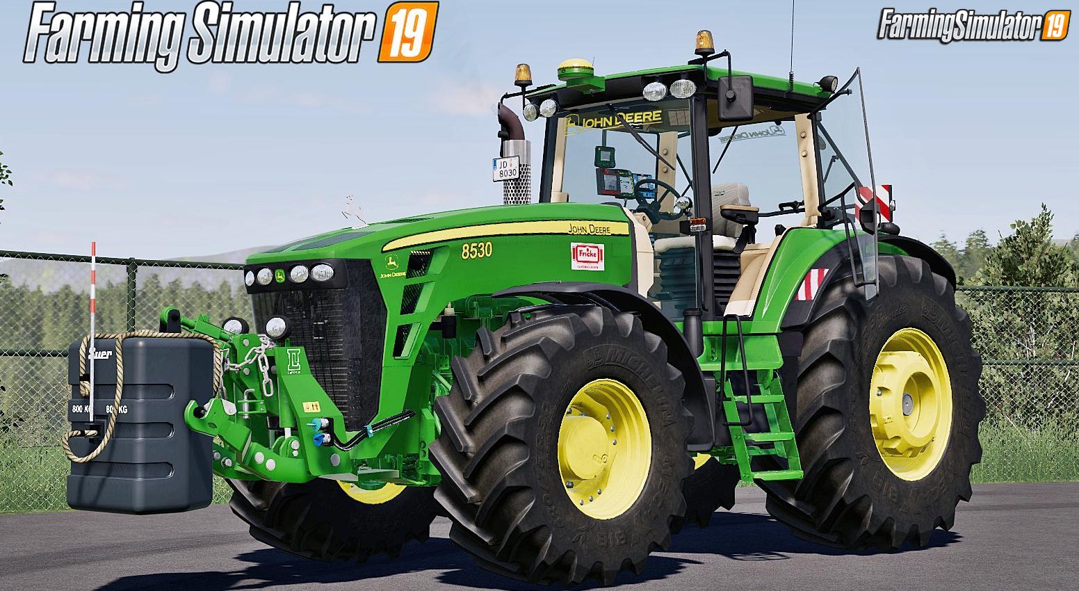 Tractor John Deere 8030 Series for FS19