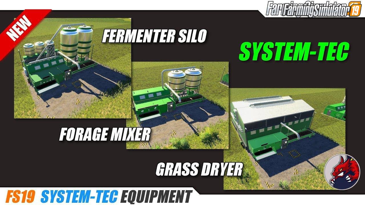 Placeable System Tec Fermenting Plant v1.0 for FS19