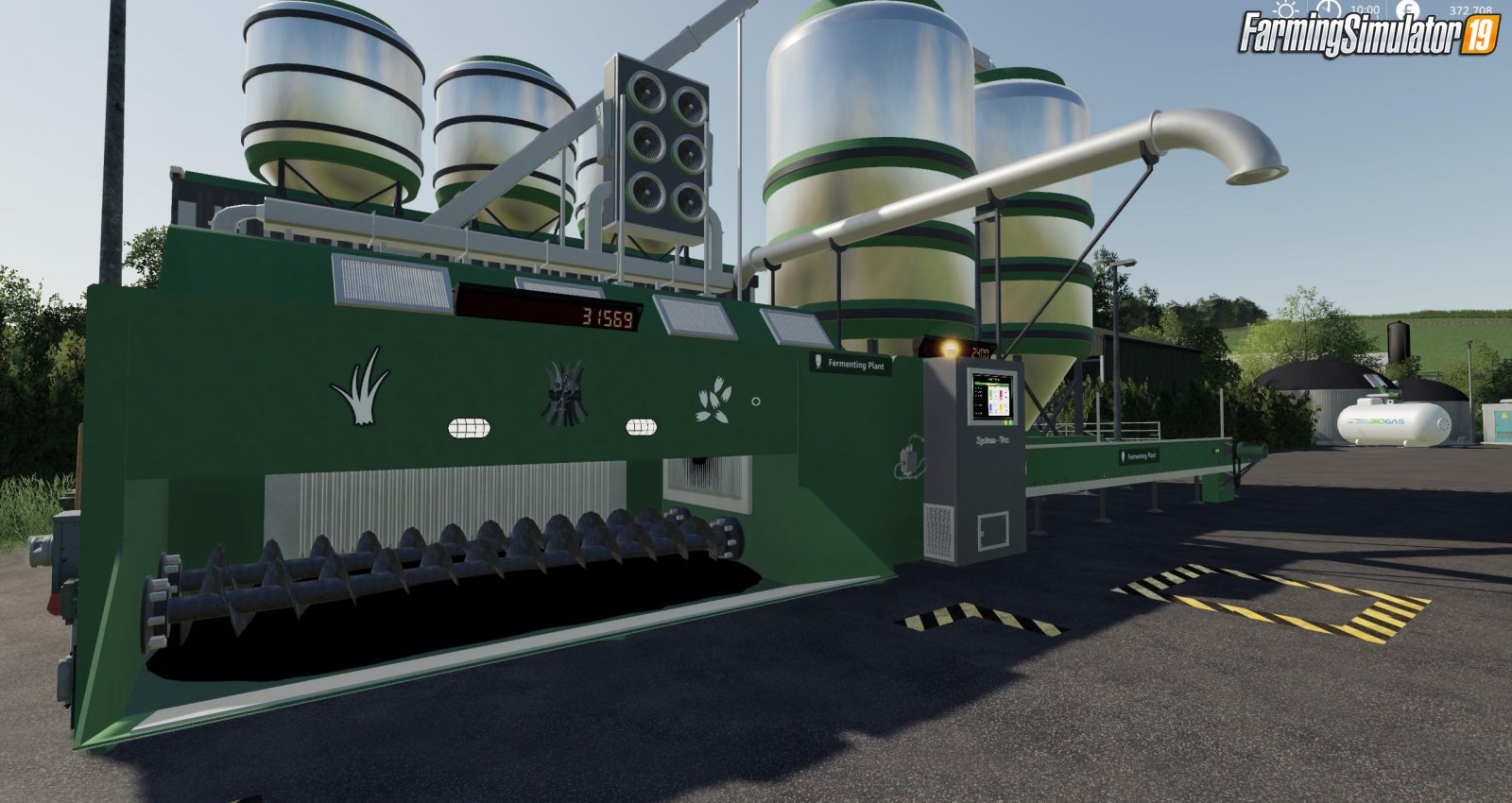 Placeable System Tec Fermenting Plant v1.0 for FS19