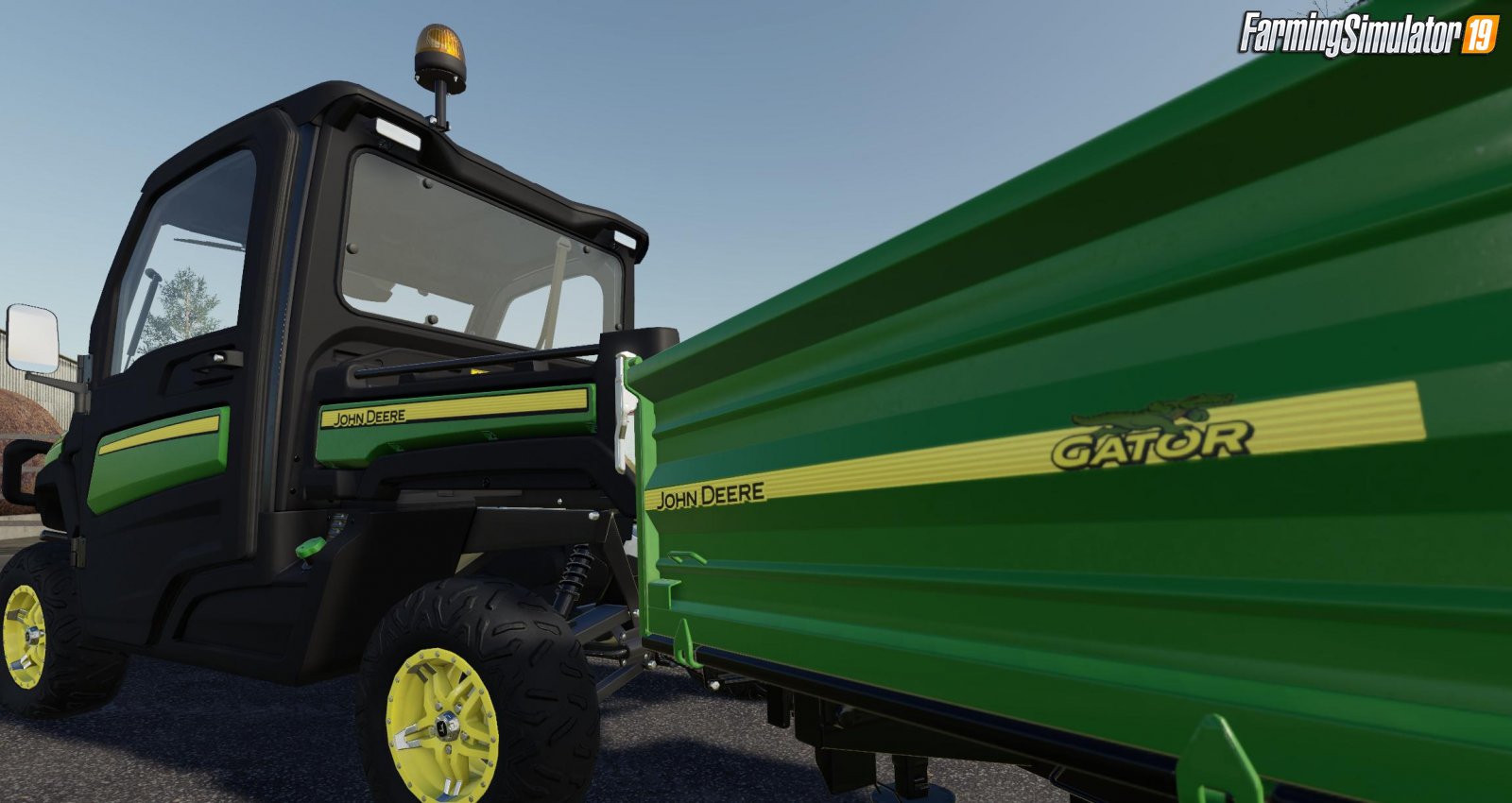 John Deere Gator Trailer v1.0 for FS19