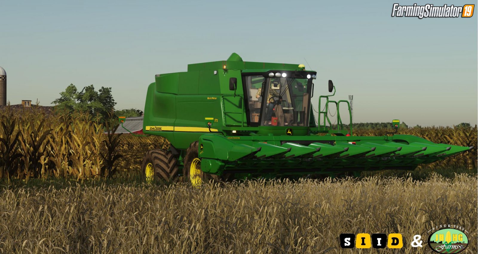 Combine John Deere STS Eu v2.1 for FS19