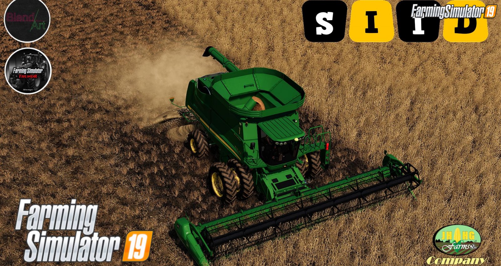 Combine John Deere STS Eu v2.1 for FS19