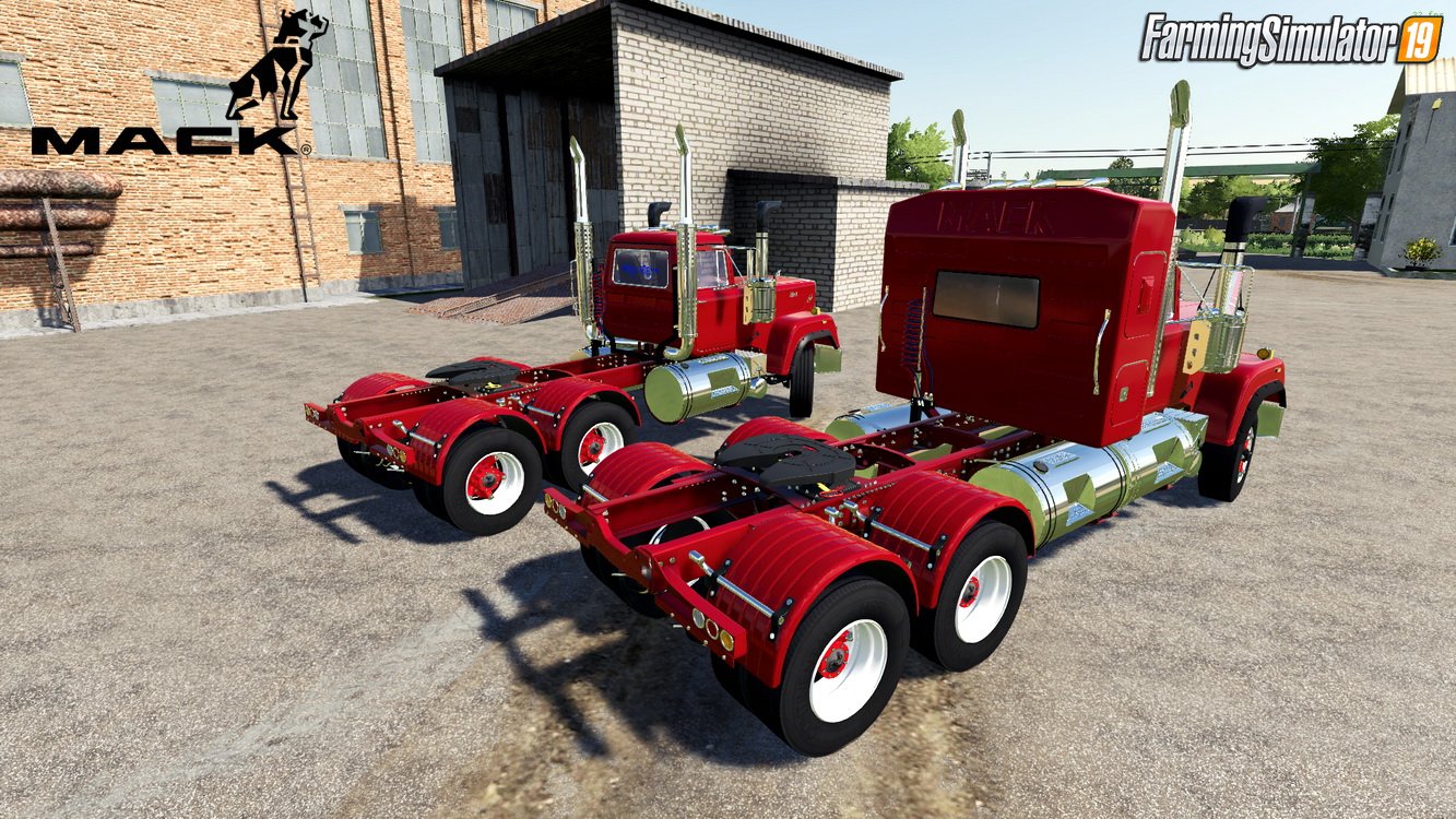 Mack Daycab and Mack Sleeper for FS19