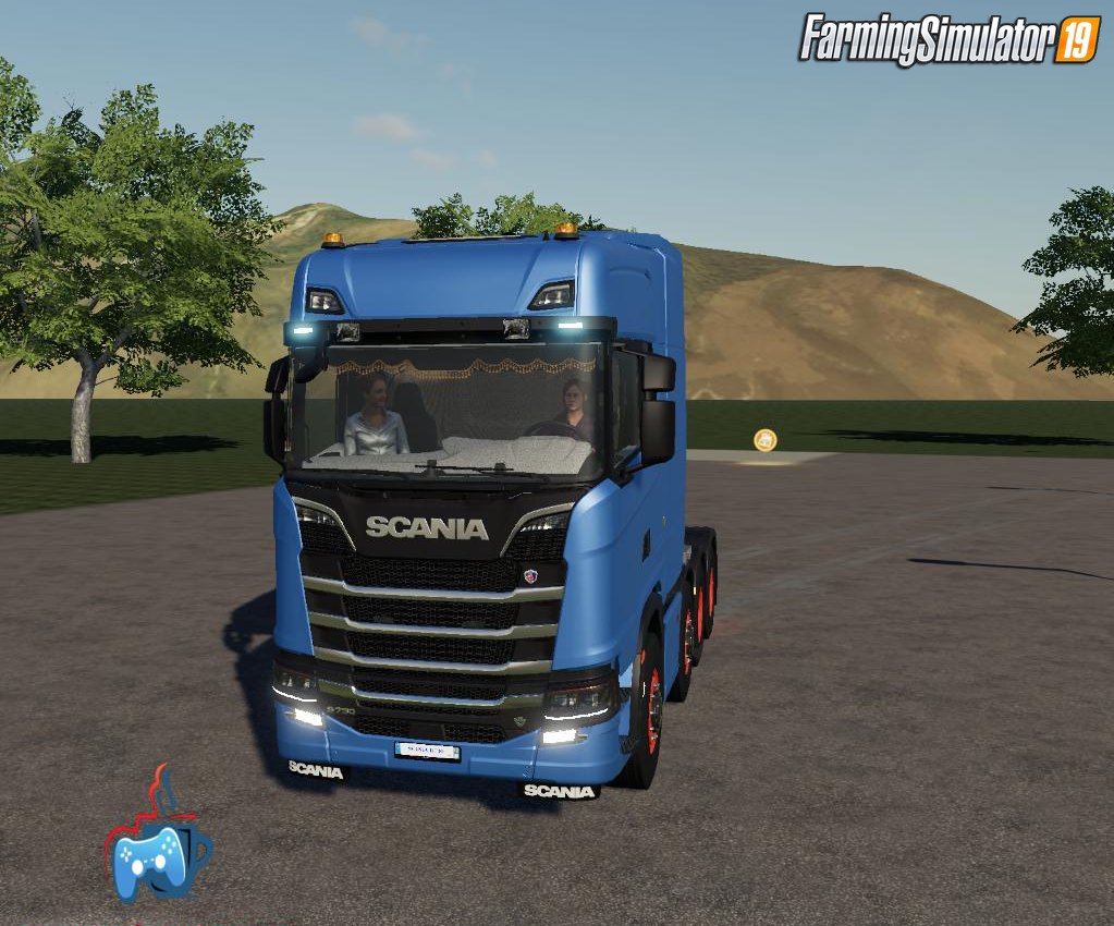 Scania S730 8x4 v1.0 for FS19