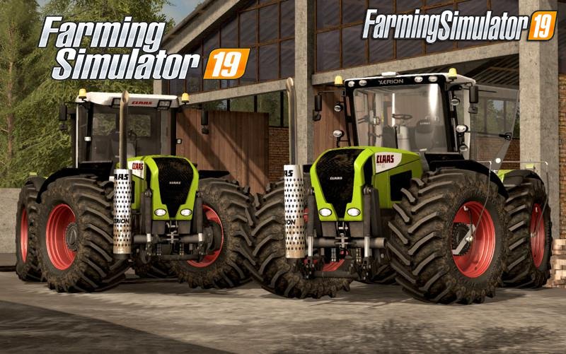 Tractor Claas Xerion 3300/3800 v2.0 for FS19