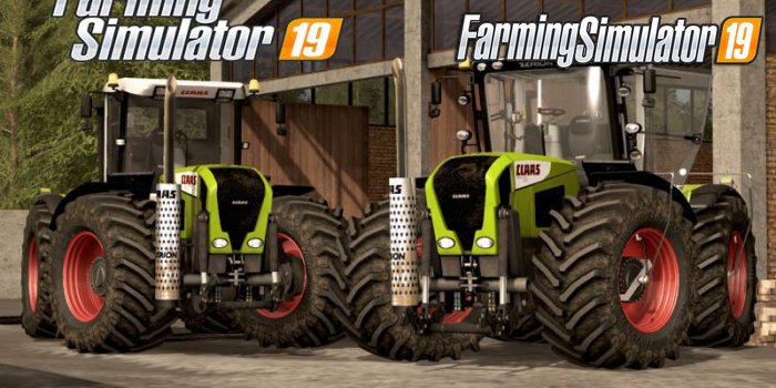 Tractor Claas Xerion 3300/3800 v2.0 for FS19