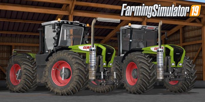 Tractor Claas Xerion 3300/3800 v2.0 for FS19