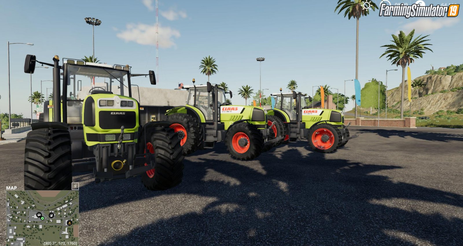 Tractor Claas ATLES 936/946 RZ VARIANT v1.0 for FS19