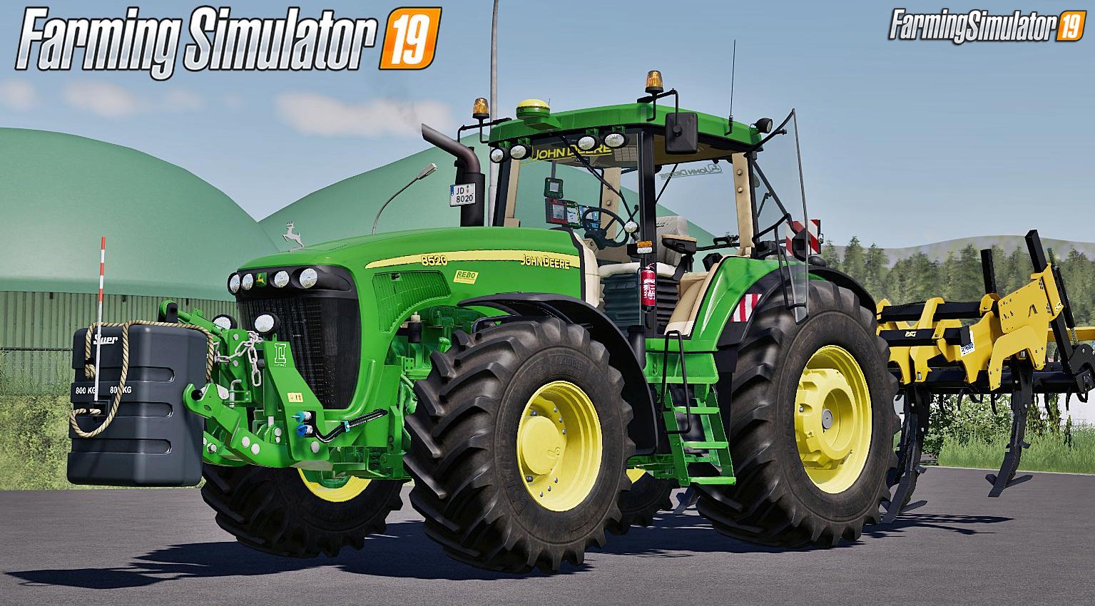 Tractor John Deere 8020 Series for FS19