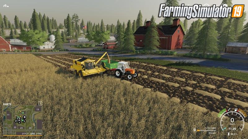 Valley Crest Farm 4fach v1.1 for FS19