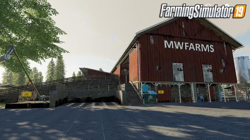 Valley Crest Farm 4fach v1.1 for FS19