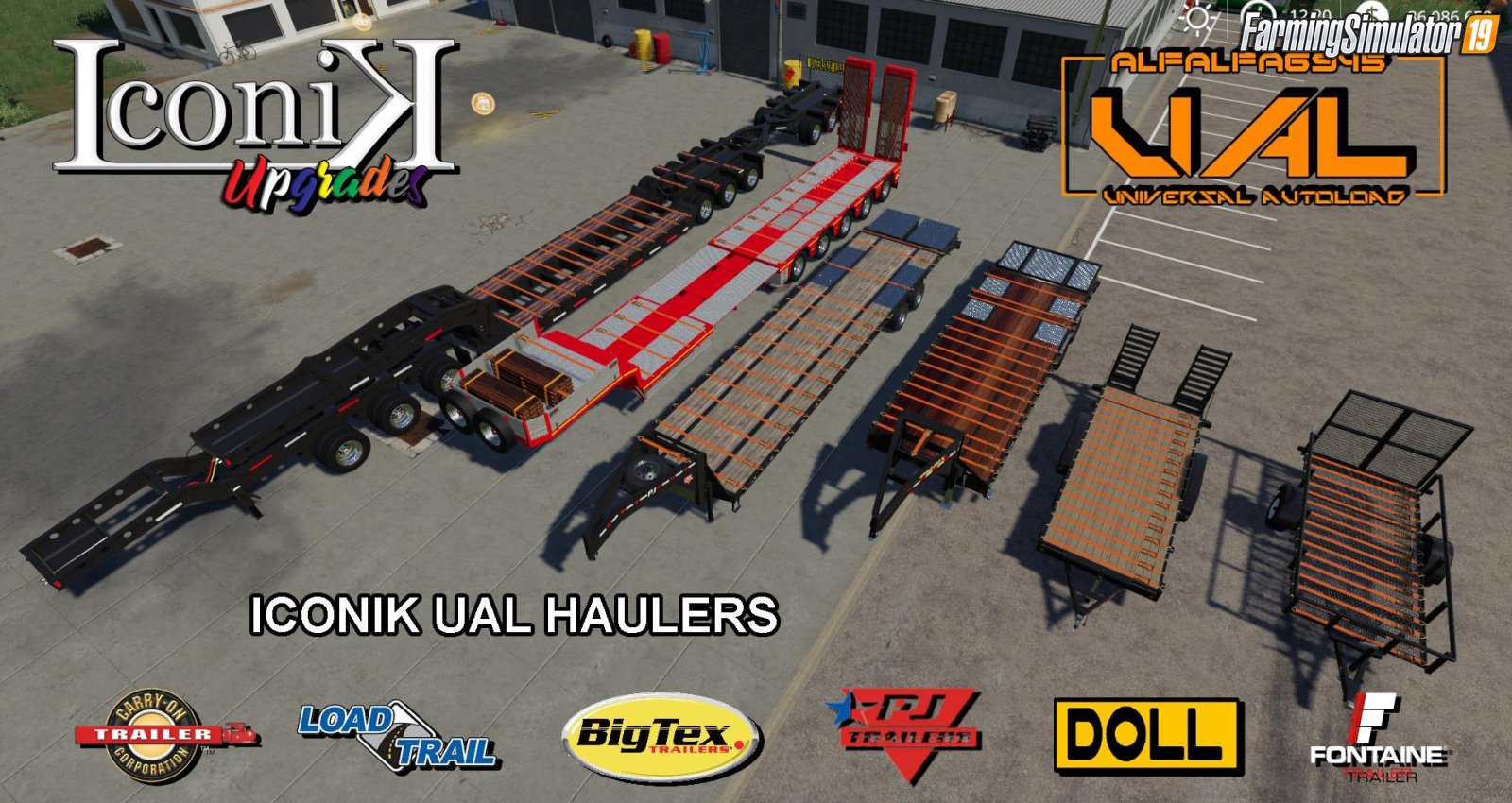 Iconik UAL Haulers v1.0 for FS19