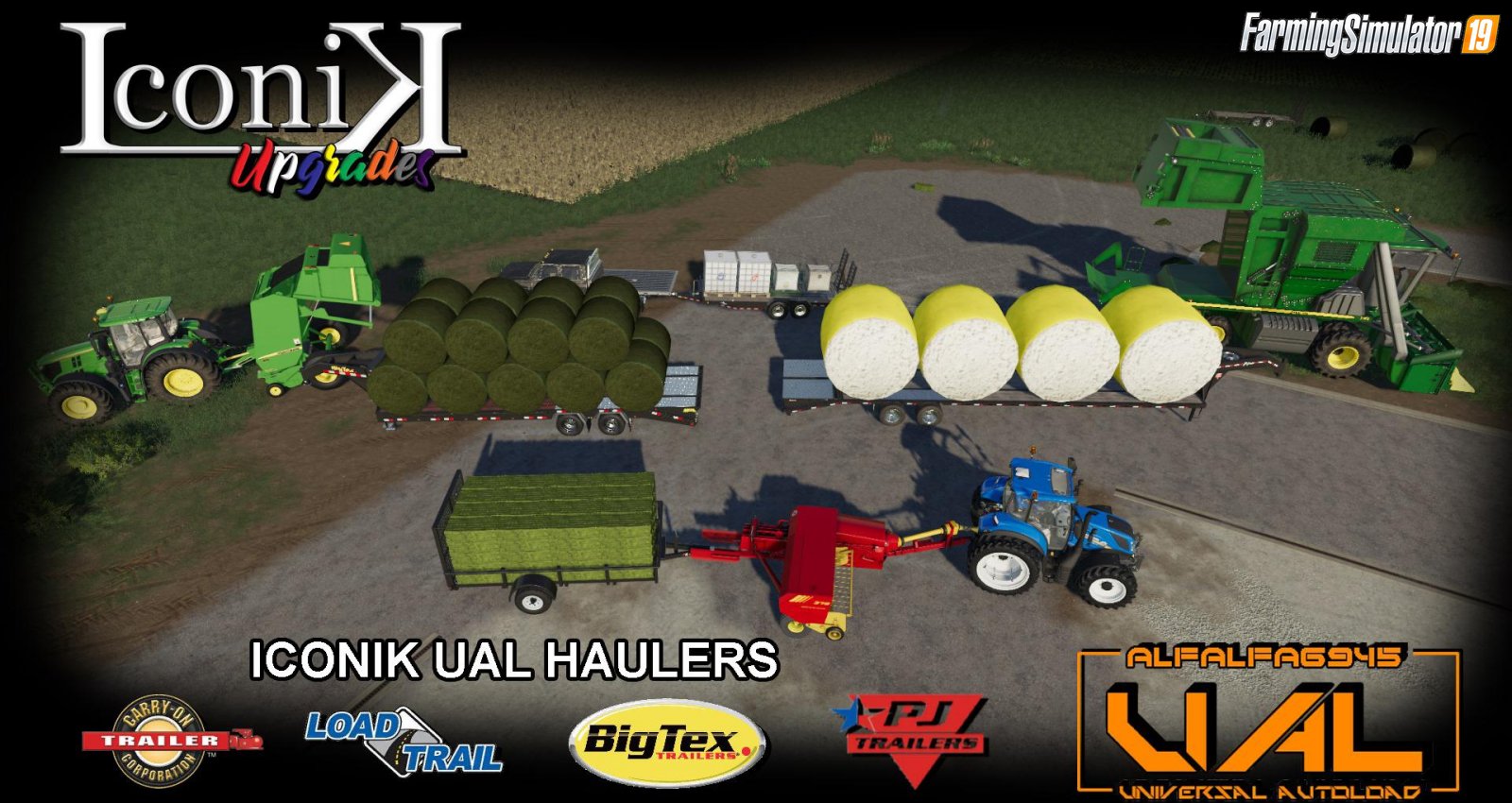 Iconik UAL Haulers v1.0 for FS19